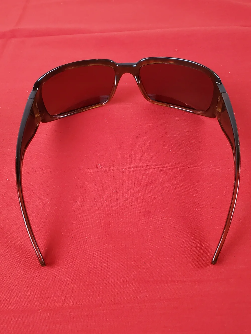 Women's Wrap Sunglasses - Dark Brown